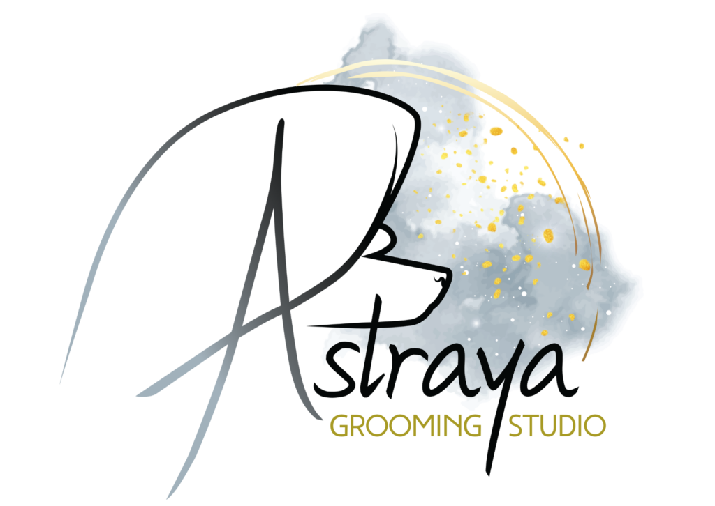 Astraya Grooming Studio Logo with background